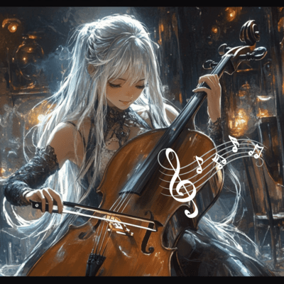 Twilight Cellist at Steampunk Jazz Club Front Cover