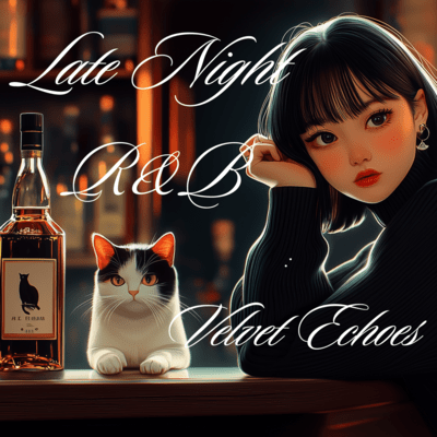 Late Night R&B Velvet Echoes Front Cover