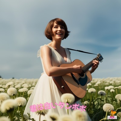 君は白いタンポポ (たんぽぽシリーズ_ver.1)のジャケット写真