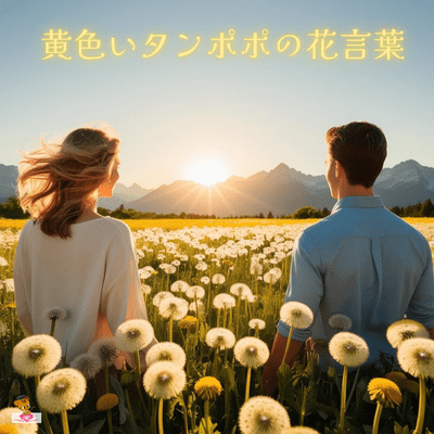 The meaning of the yellow dandelion flower (Dandelion series_ver.3 K-pop male vocalist) Front Cover