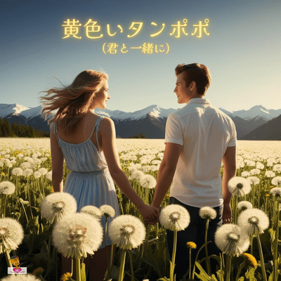 Yellow dandelion -with you- (Dandelion series_ver.4 k-pop male vocalist) Front Cover