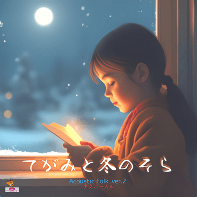 てがみと冬のそら (Acoustic Folk_ver.2 少女ボーカル)のジャケット写真