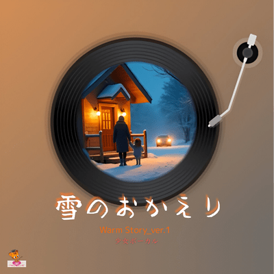 Snowy Welcome Home (Warm Story_ver.1 Girls' Vocals) Front Cover