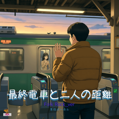 The Last Train and Our Distance (Folk Rock_ver) Front Cover