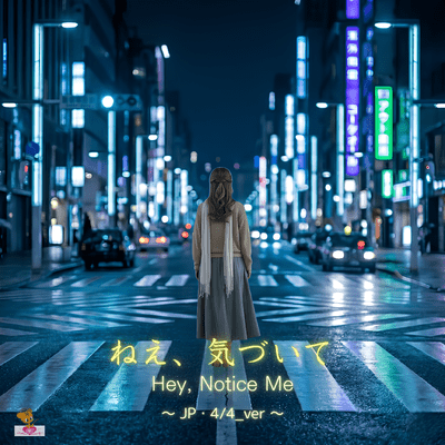 Hey, Notice Me (JP.4/4_ver) Front Cover