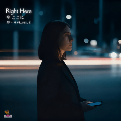 Right Here (JP 4/4 ver.2) Front Cover