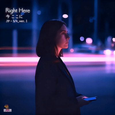Right Here (JP 3/4 ver.1) Front Cover