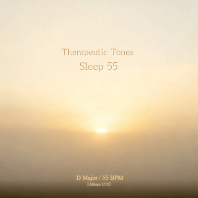 Therapeutic Tones -Sleep 55- Front Cover