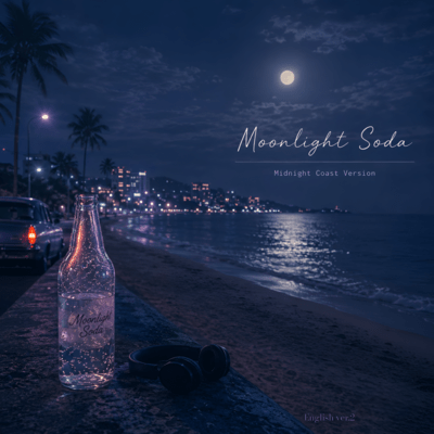 Moonlight Soda (Midnight Coast Version_EN ver.2) Front Cover