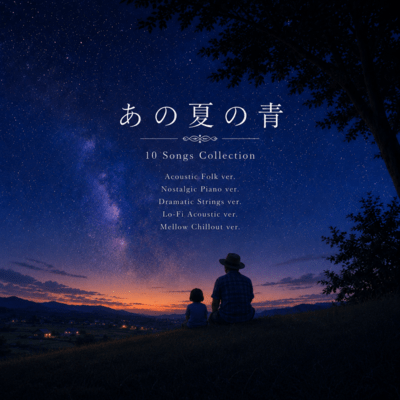 The Blue of That Summer (10 Versions Collection) Front Cover