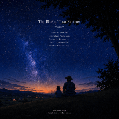 The Blue of That Summer (ENG (5 female Vo x 5 male Vo)) Front Cover