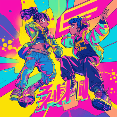 ホイホイ ダンス・バトル! (feat. 福田誠)のジャケット写真