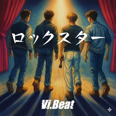 ロックスターのジャケット写真