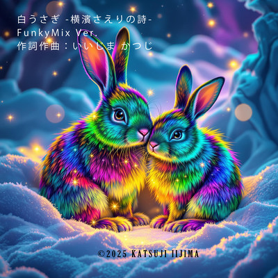 White Rabbit - Yokohama Saeri's Poem - (FunkyMixVer.) Front Cover