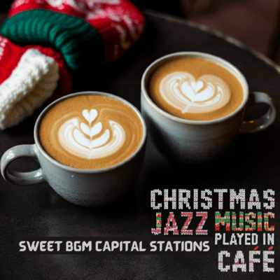 CHRISTMAS JAZZ MUSIC PLAYED IN CAFE Front Cover
