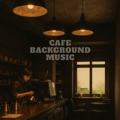 Cafe Background BGM Front Cover