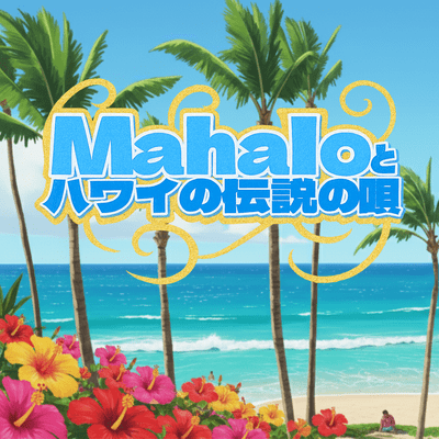 Mahaloとハワイの伝説の唄のジャケット写真