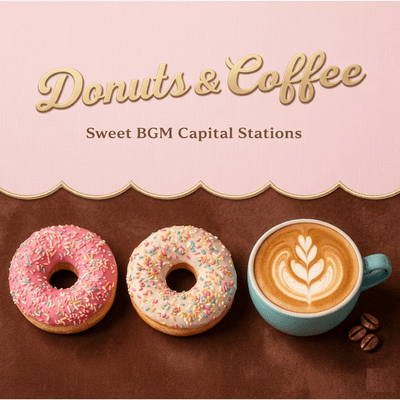 Donut and Coffee Front Cover