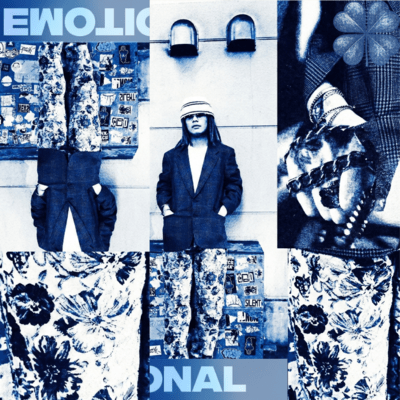 Blue Emotional Front Cover