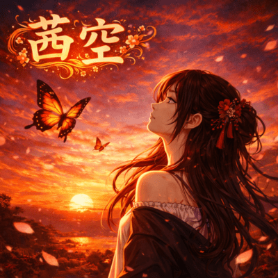 Crimson Dusk (feat. AKANE) Front Cover