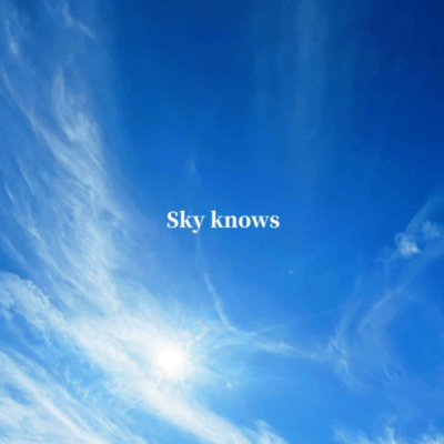 Sky knows Front Cover