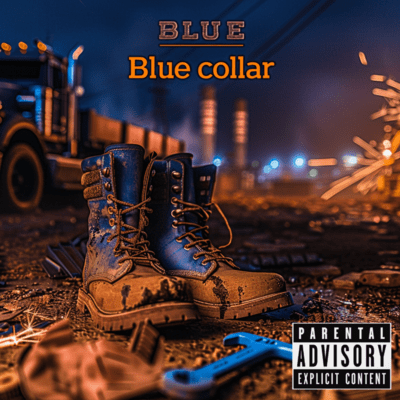 Blue collar Front Cover