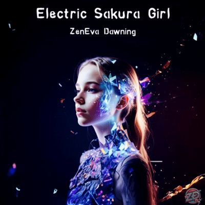 Electric Sakura Girl Front Cover