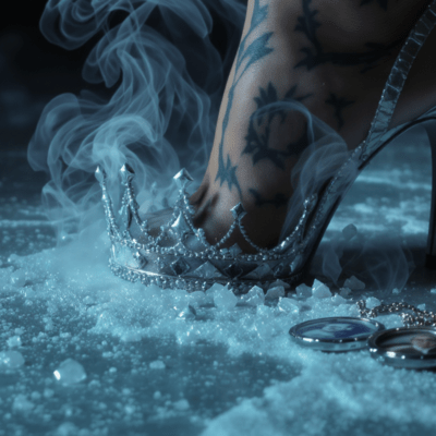 Tap tap, crown drops. Front Cover