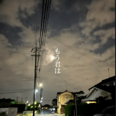 もう君はのジャケット写真