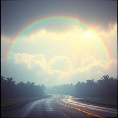 Rainbow After Tears Front Cover