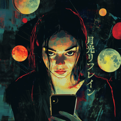 Gekkou Refrain - Lyrics by Tatsuharu Front Cover