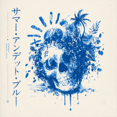 Summer Undead Blue Front Cover