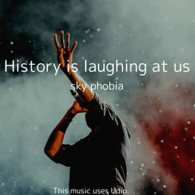 History is laughing at us (2024 On Air) Front Cover