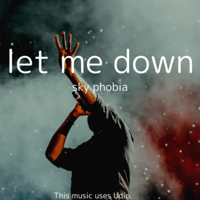 let me down (2024 On Air) Front Cover
