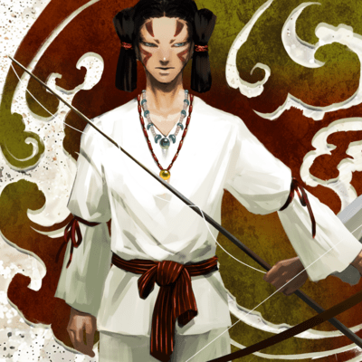 Shio no O, Tatari no Uzu (Original) Front Cover