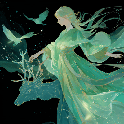 Celestial Woven Sleeves (original) Front Cover