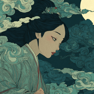 Child of the Moonlit Verse (original) Front Cover