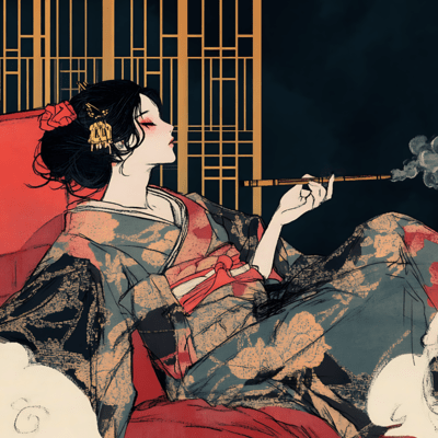 Smoke & Remains (original) Front Cover