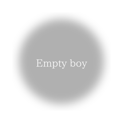 Empty boy Front Cover