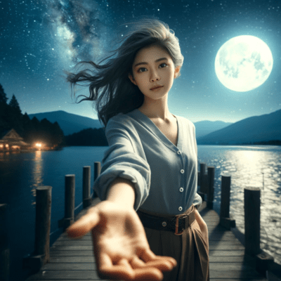 Floating Moon Front Cover