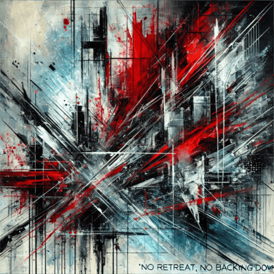 No Retreat, No Backing Down Front Cover