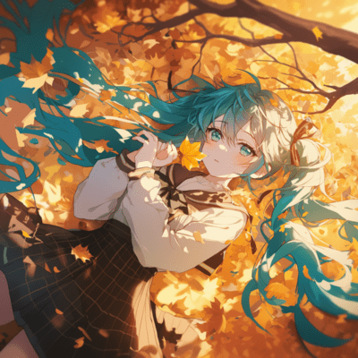 秋の歌 (feat. 初音ミク)のジャケット写真