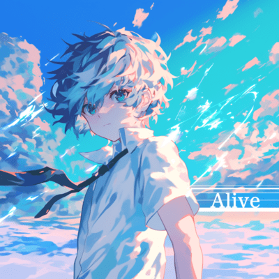 Alive (feat. KAGAMINE LEN) Front Cover