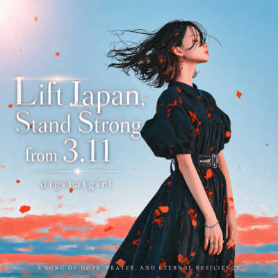 Lift Japan, Stand Strong from 3.11 Front Cover