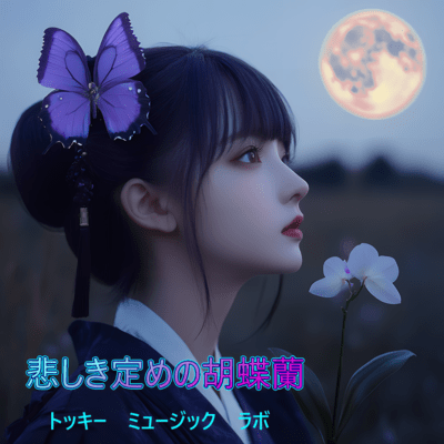 悲しき定めの胡蝶蘭のジャケット写真