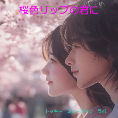 To you with cherry blossom pink lipstick Front Cover