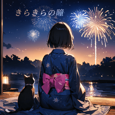 Kirakira No Hitomi (Cat mix) Front Cover