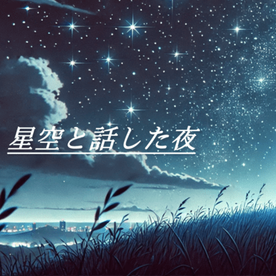 The night I talked to the starry sky Front Cover