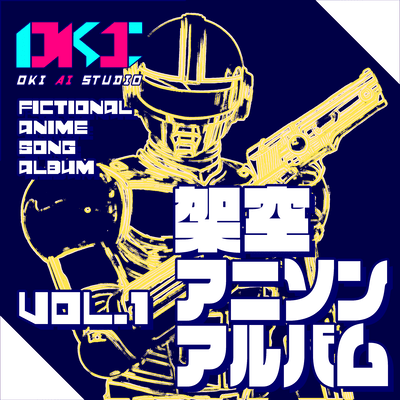 OKI Studio fictional anime song Vol.1 Front Cover