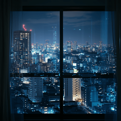 Neon Veil Front Cover